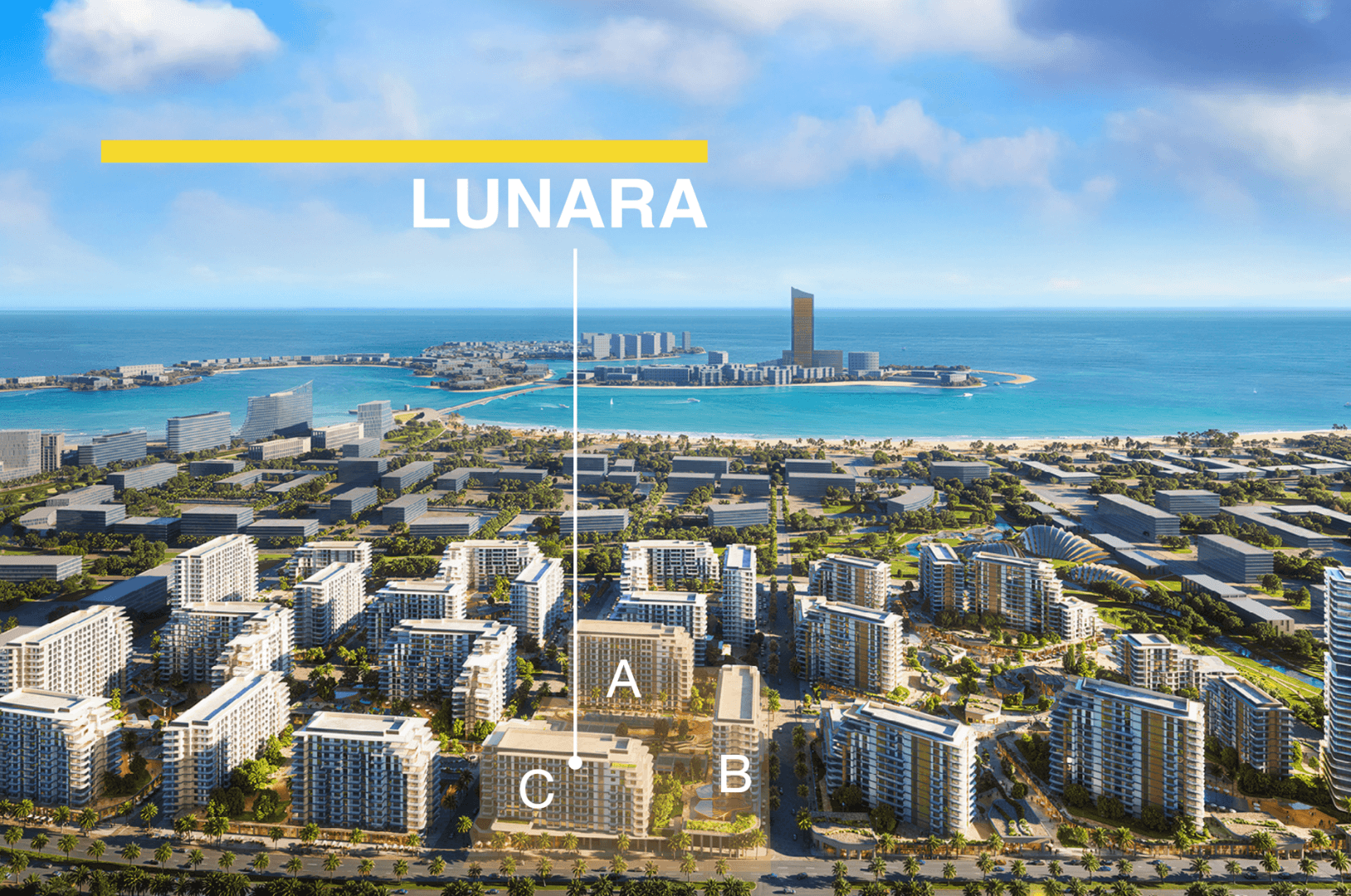 Lunara at The Strand by RAK Properties, Al Marjan Beach – 1 to 3 Bedroom Apartments & Penthouses