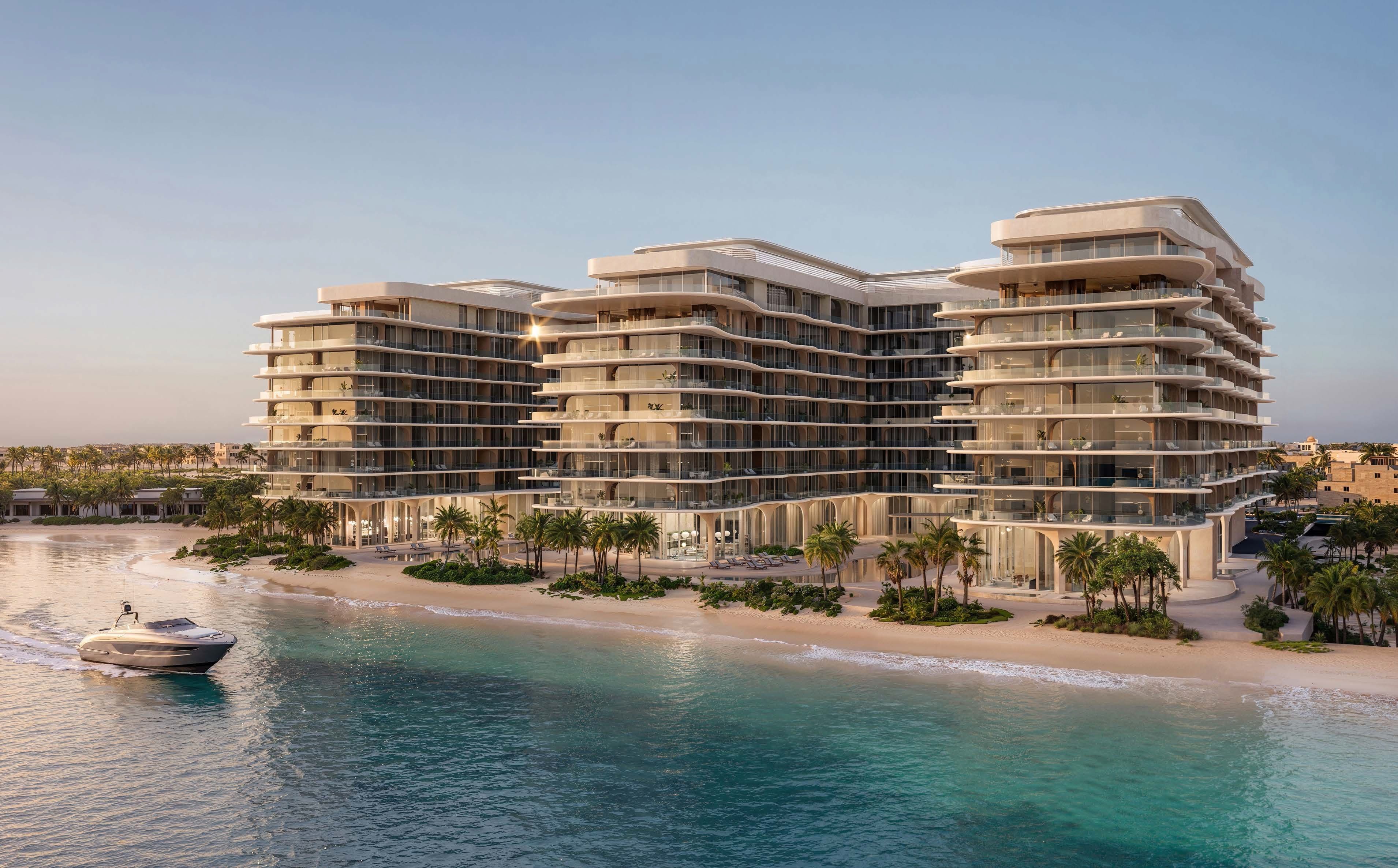 Aya Beachfront Residences by Deyaar, Al Raudah – 1 to 4 Bedroom Apartments, Penthouses and Villas