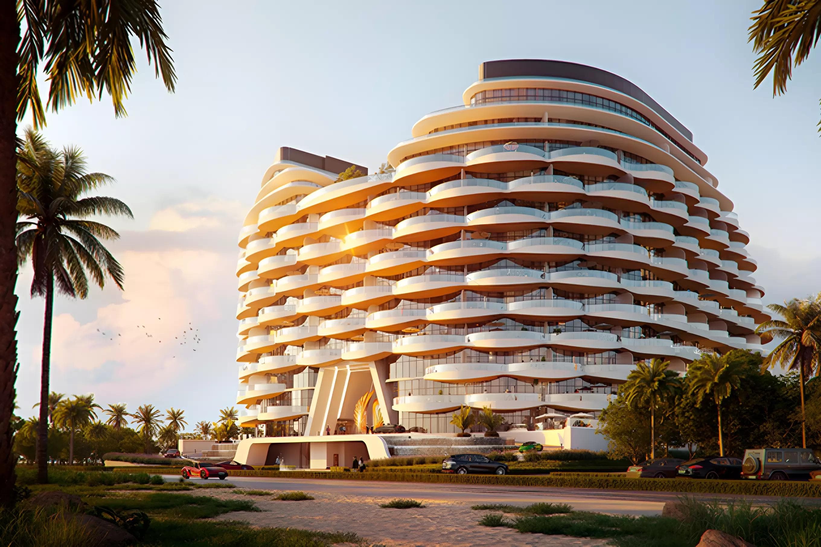 Aqua Arc by BNW, Al Marjan Island – 1 to 3 Bedroom Apartments, Townhouses & Penthouses - Gallery Image 1