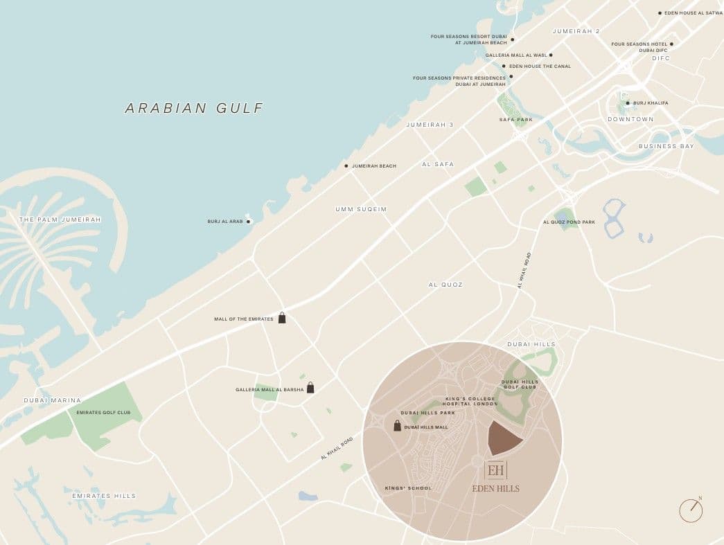 Eden Hills by H&H Development, Mohammed Bin Rashid City – 5 to 6 Bedroom Villas and Plots