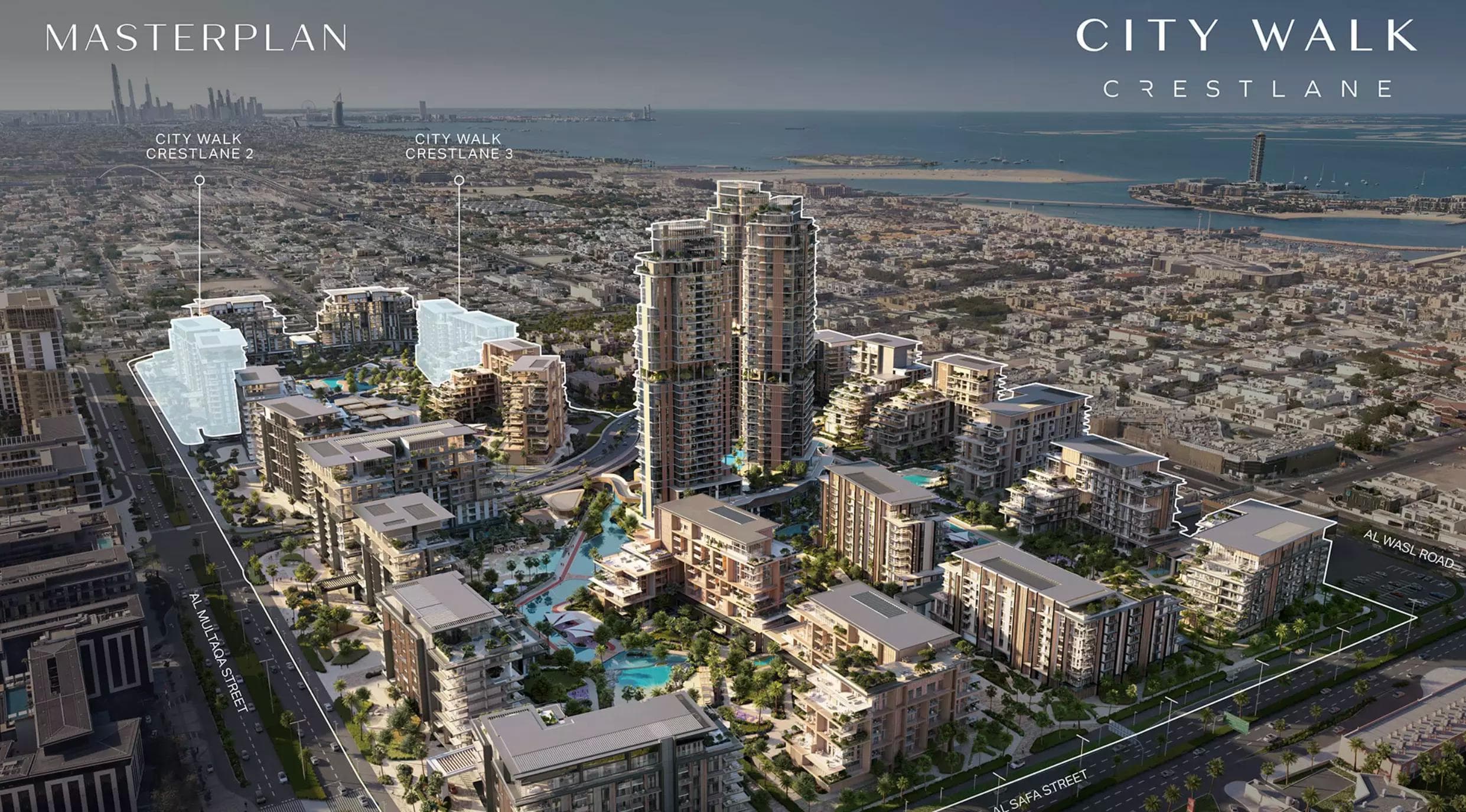 Crest Lane Phase 3 by Meraas, City Walk – 1 to 4 Bedroom Apartments and Duplexes