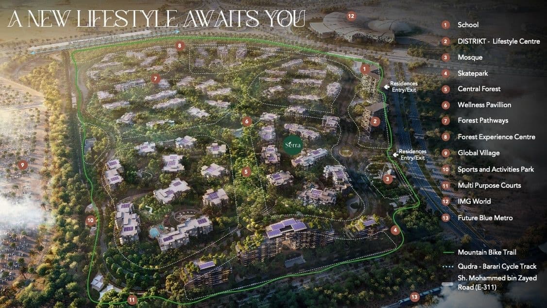 Distrikt at Ghaf Woods by Majid Al Futtaim, Ghaf Woods – 1 to 3 Bedroom Apartments and Duplexes