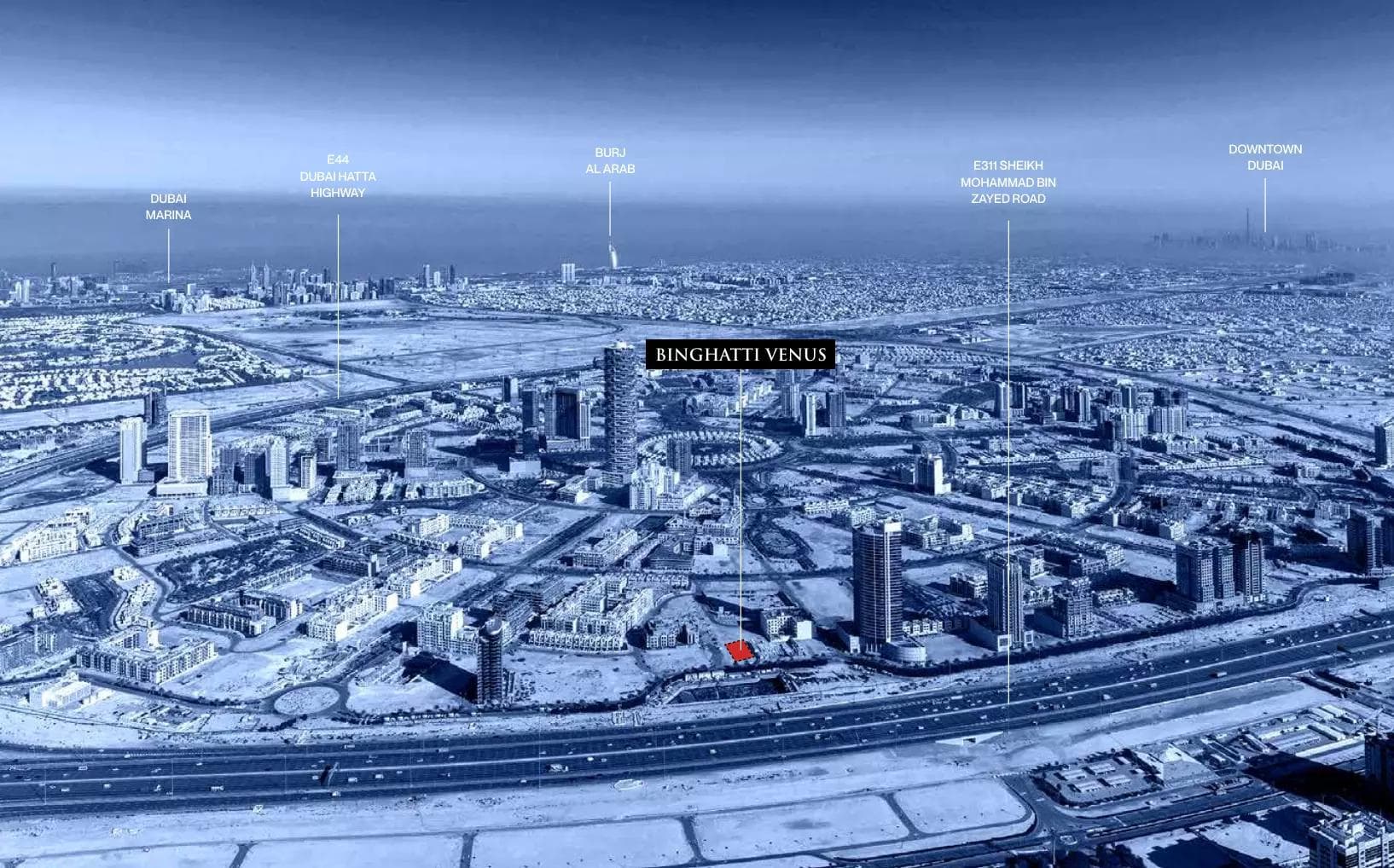 Binghatti Venus by Binghatti, Jumeirah Village Circle - 1 & 2 Bedroom Apartments