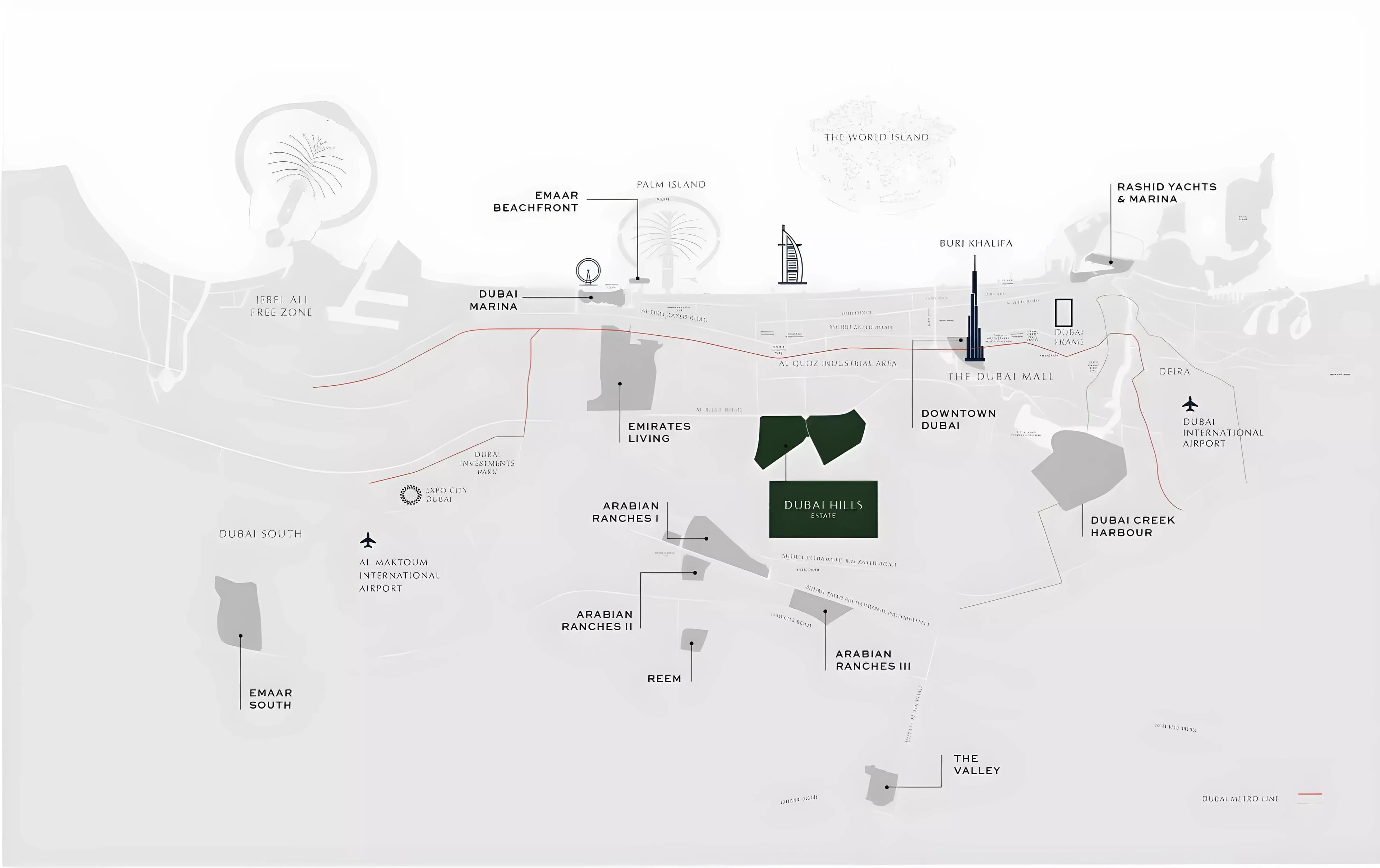 Park Gate 2 by Emaar, Dubai Hills Estate – 4 to 5 Bedroom Villas