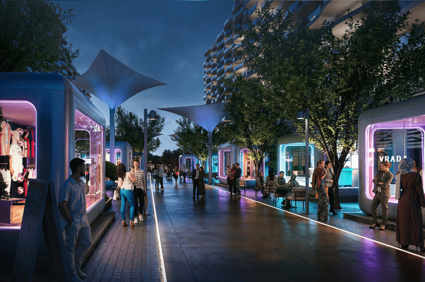 Piazza Roma by Damac, Damac Lagoons – Retail & Office Spaces - Gallery Image 3