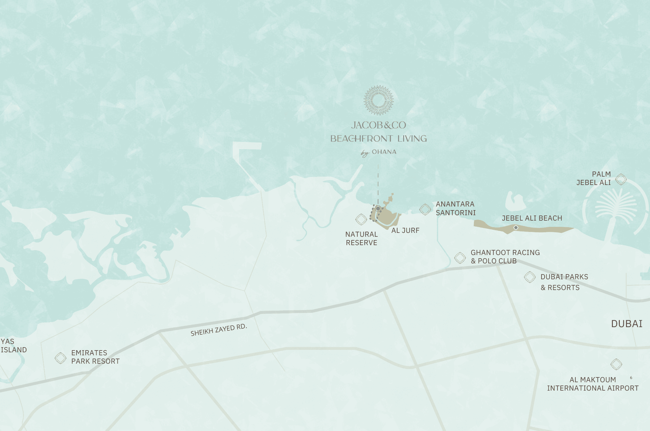 Jacob & Co. Beachfront Living by Ohana, Al Jurf – Studio to 6 Bedroom Apartments, Penthouses, & Villas