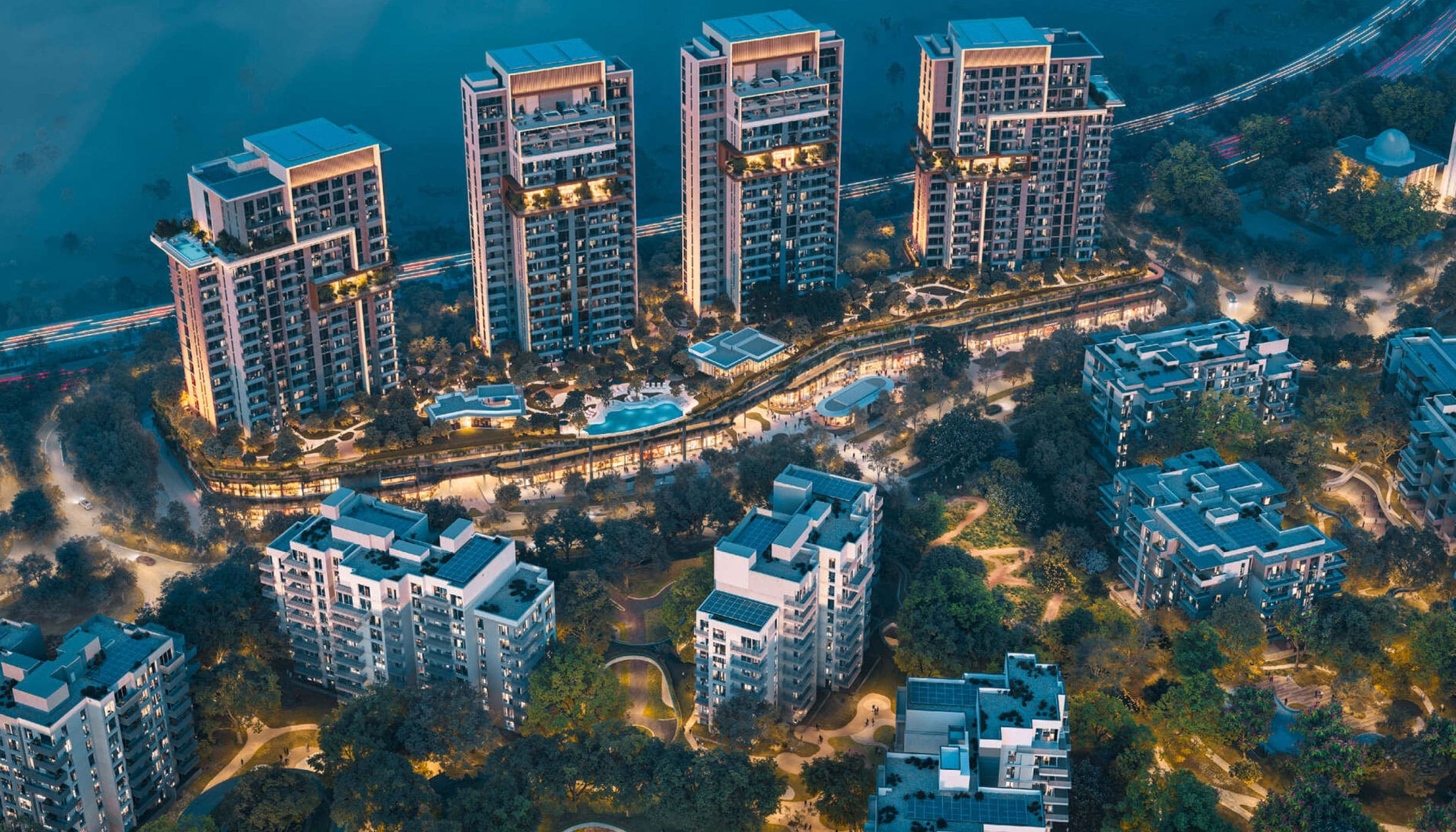 Distrikt at Ghaf Woods by Majid Al Futtaim, Ghaf Woods – 1 to 3 Bedroom Apartments and Duplexes