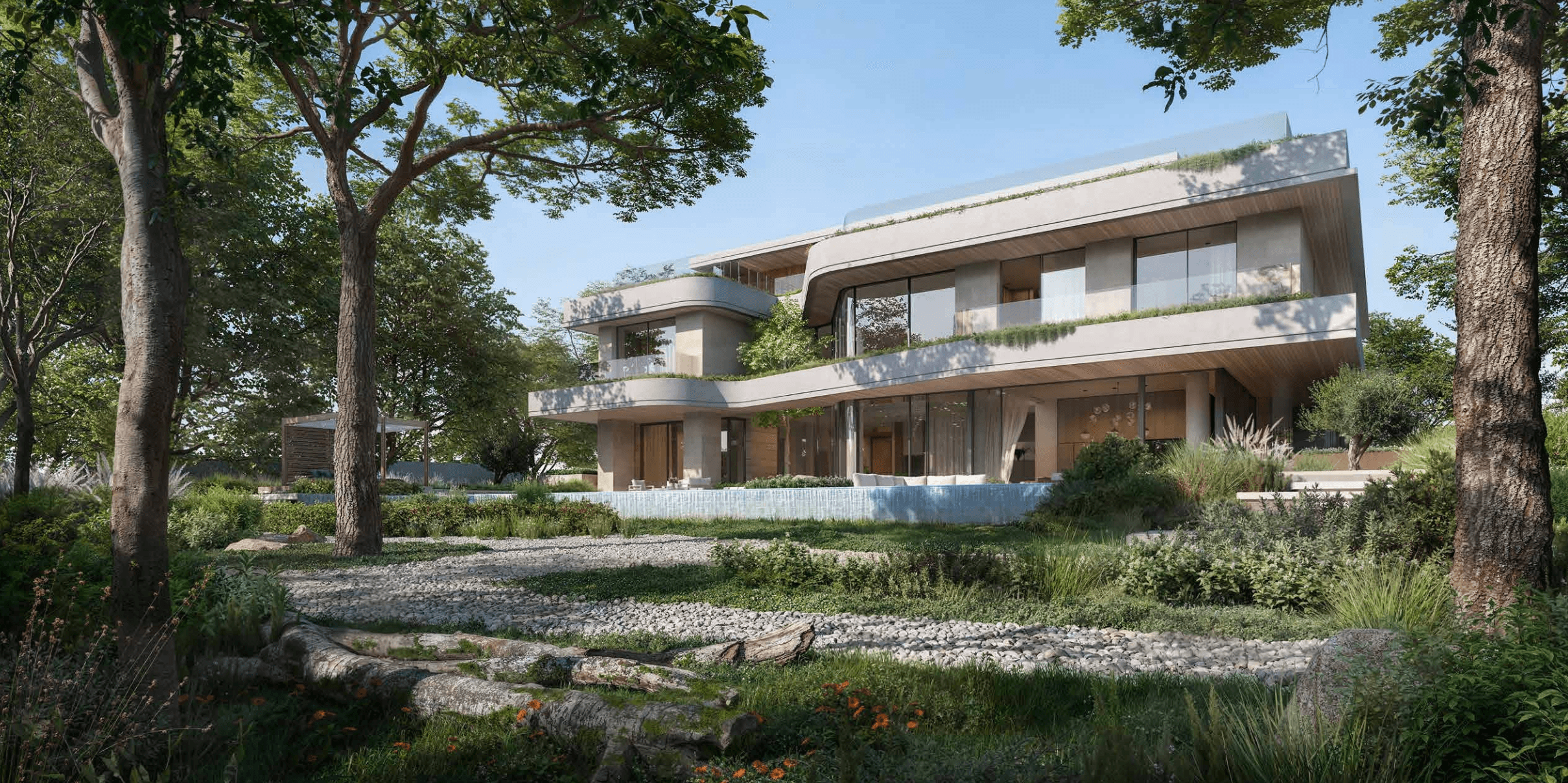 Moringa Mansions at The Wilds by Aldar Properties, Dubai Land – 5 & 6 Bedroom Villas - Gallery Image 3