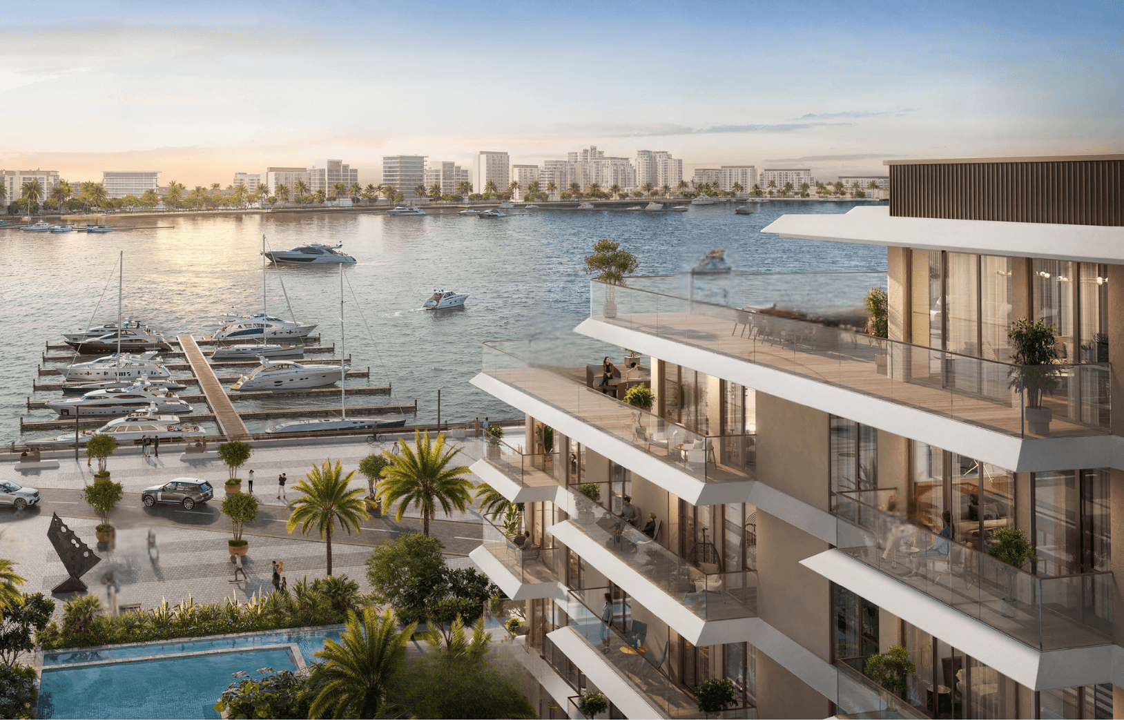 Bayline by Emaar, Rashid Yachts & Marina – 1 to 3 Bedroom Apartments & Duplexes - Gallery Image 2