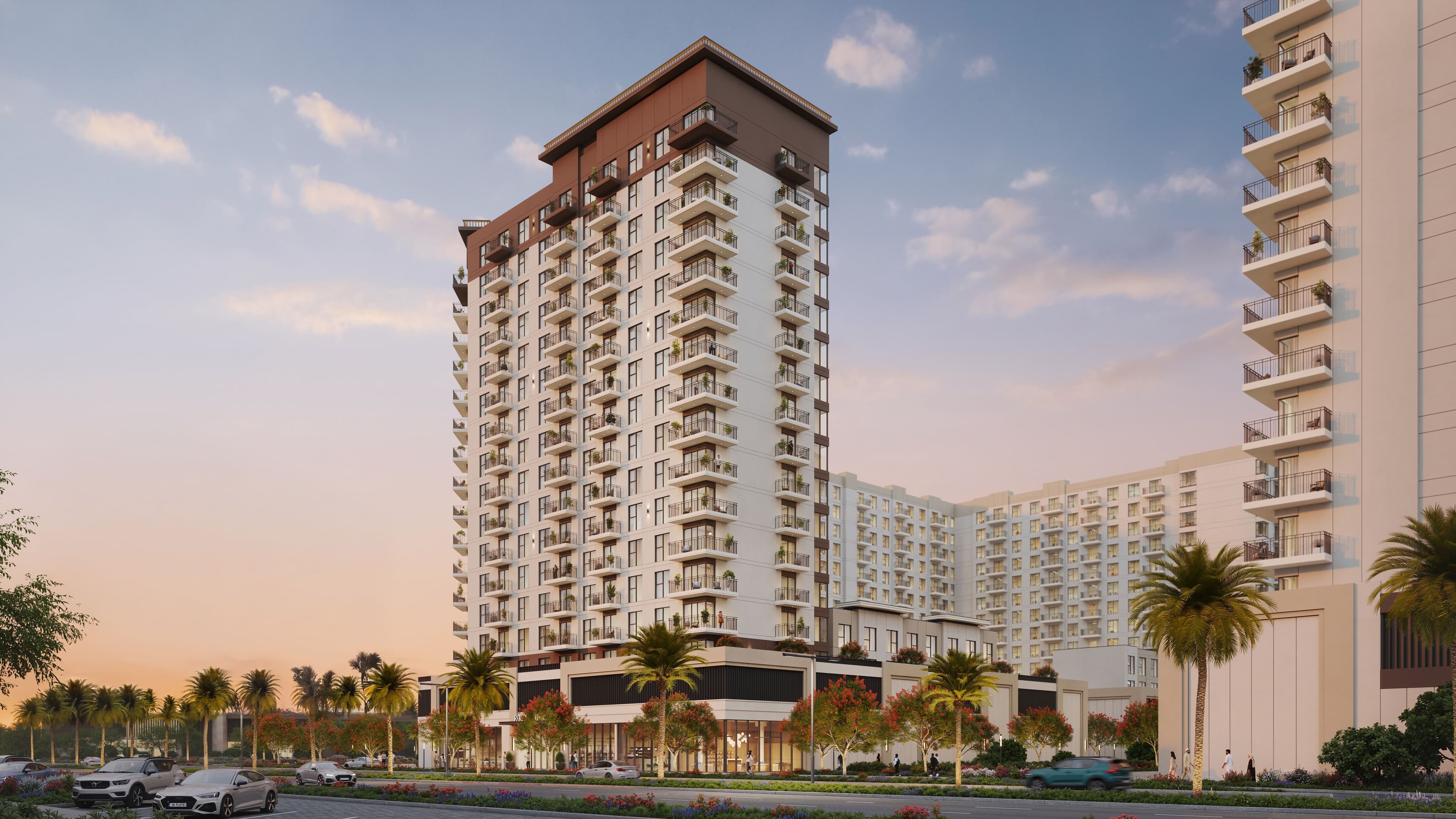 Rosewell by Nshama, Town Square – 1 to 3 Bedroom Apartments