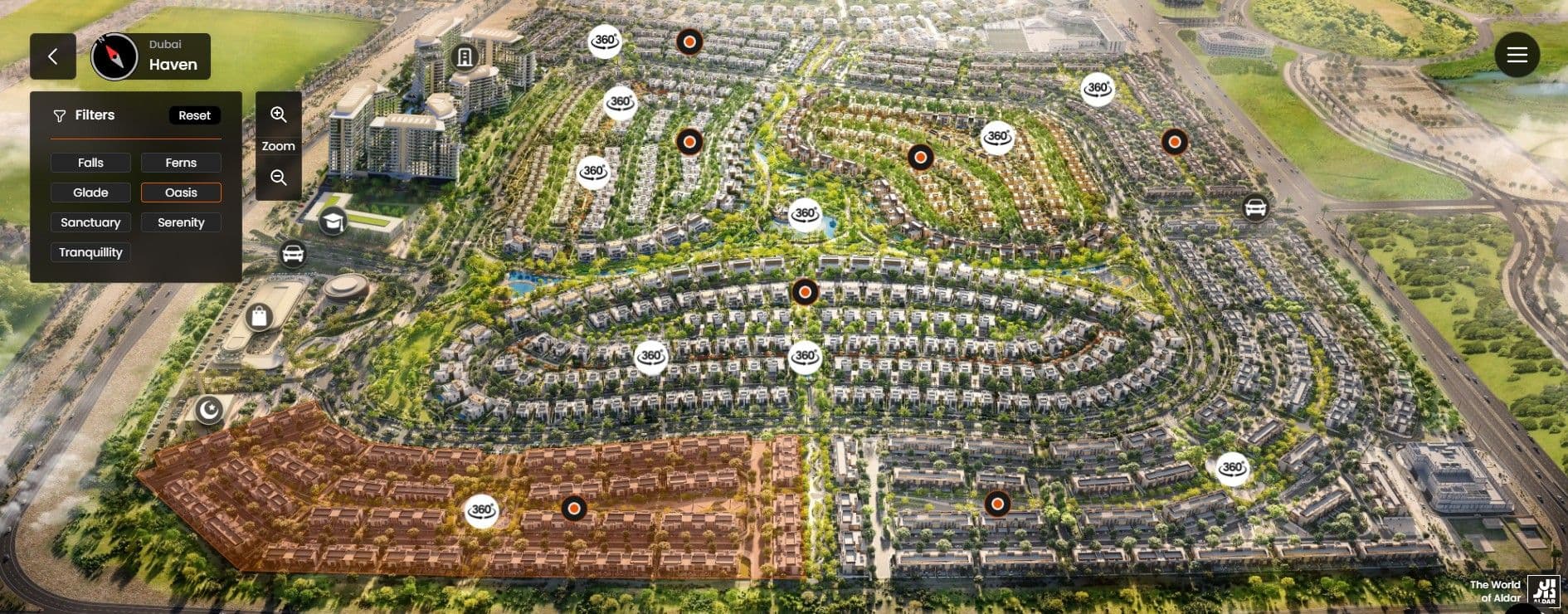 Haven by Aldar, Dubai Land – 3 to 6 Bedroom Townhouses & Villas