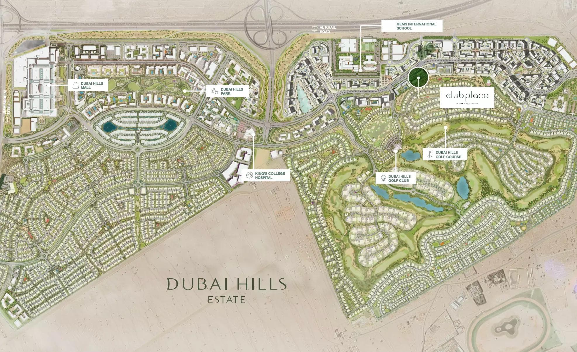 Club Place by Emaar Properties, Dubai Hills Estate – 1 to 3 Bedroom Apartments