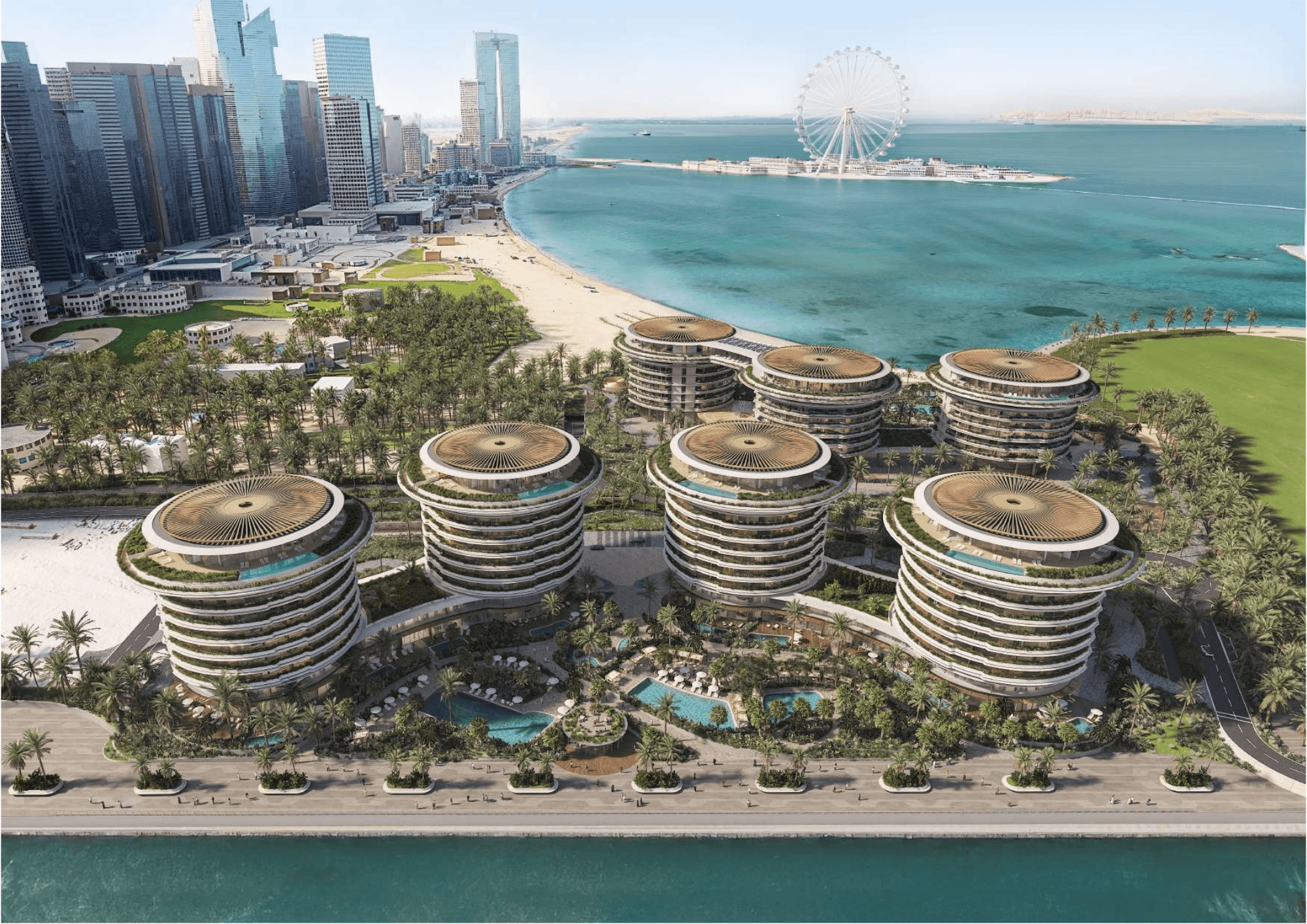 The Edition Residences at the Dubai Beach by H & H, Dubai Harbour – 2 to 4 Bedroom Apartments - Gallery Image 2