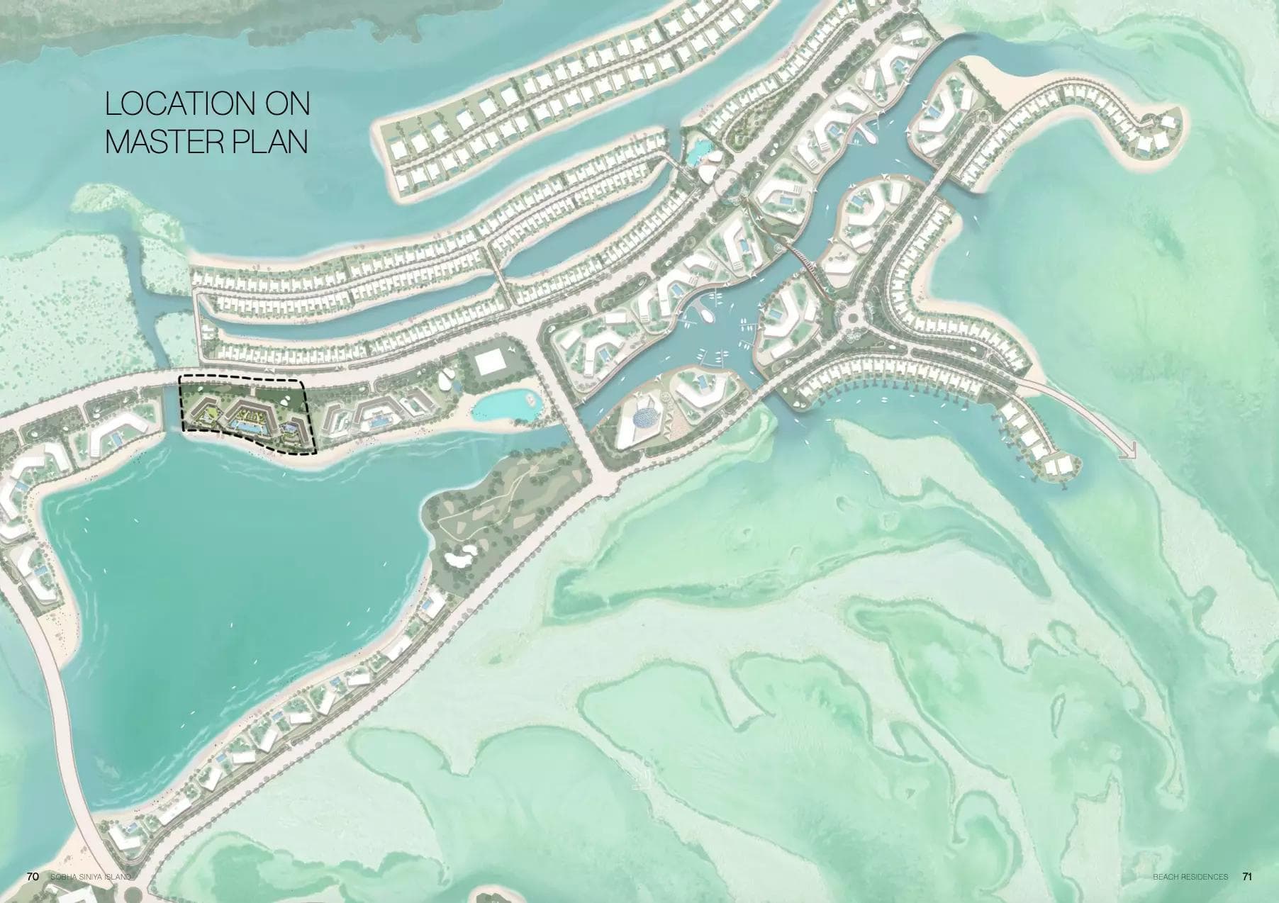 Delphine Beach Residences by Sobha, Siniya Island – 1, 2 & 3 Bedroom Apartments